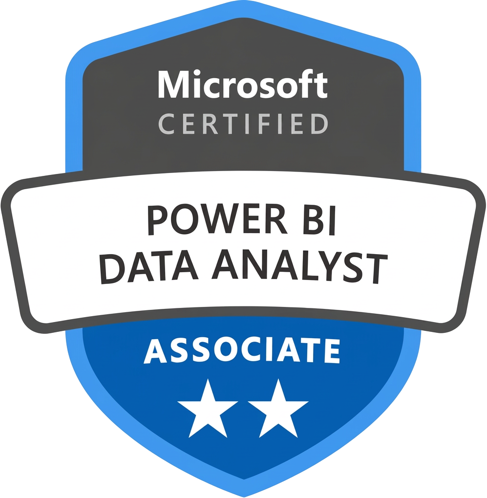 Microsoft Certified – Power BI Data Analyst Associate